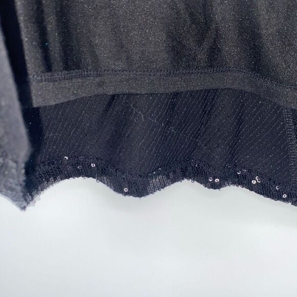 Jones New York Signature XL Sequin Shell Tank Top Dressy Black - Picture 7 of 10